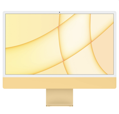 Фото 1 — Моноблок Apple iMac 24" (M1 8C CPU, 8C GPU, 2021) 8 ГБ, 512 ГБ SSD, Желтый Z12T