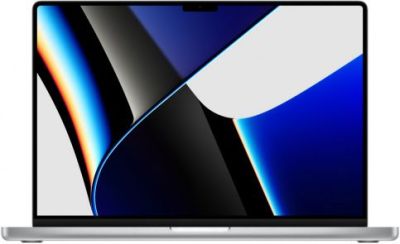 Фото 1 — Apple MacBook Pro 16" (M1 Pro 10C CPU, 16C GPU, 2021) 16 ГБ, 1 ТБ SSD, Серебристый MK1F3