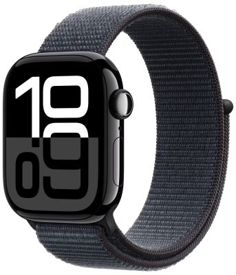 Фото 1 — Apple Watch Series 10 42 мм jet black (черный глянец)