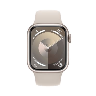 Фото 2 — Apple Watch Series 9 45 мм Сияющая звезда, спортивный ремешок