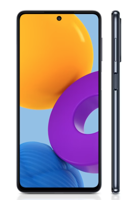 Фото 1 — Смартфон Samsung Galaxy M52 5G 6/128 ГБ, Dual nano SIM, черный